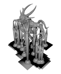 Quasit Swarm - Tabletop Miniatures (Pre-Supported)