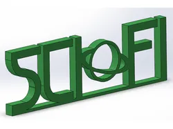 Sci Fi Science Fiction Genre sign / Bookshelf Sign