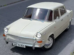 Skoda 1000MB 1968 3D model