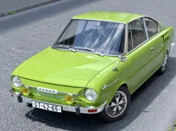 Skoda 110R 1970 3D model