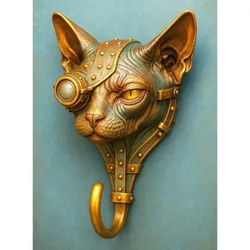 Steampunk Sphynx Hook