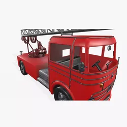 Toy Car 02 Low-poly 3D model