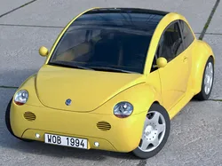 Volkswagen Concept 1 1994 3D model