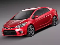 2014 Kia K3 Cerato Forte 3D model