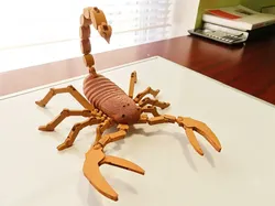 Escorpión Totalmente Articulado - Modelo de impresión 3D gratuito