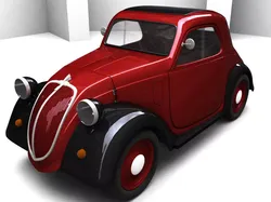Fiat Topolino 1946 3D model