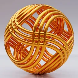 Flowing pipes sphere