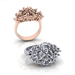 full marquise jewelry ring