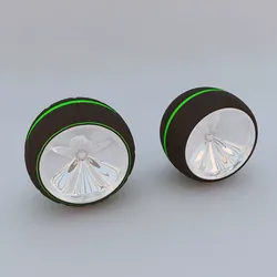 Futuristic Wheel Concept MAX 2011 3D model