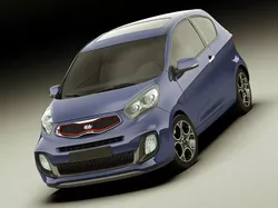 Kia Picanto Sport 2012 3door 3D model