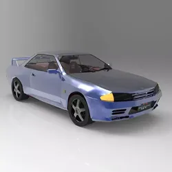 Nissan Skyline GTR 3D model
