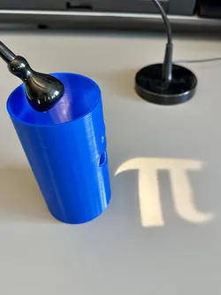 Pi Symbol Projection Tube
