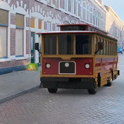 Trolley in obj format 3D model