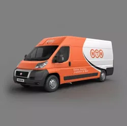 Van Company Vehicle 3D model
