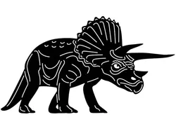 2D Triceratops