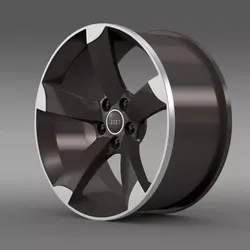 Audi R8 Spyder rim 3D model