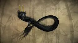 Black Ink Dragon - Stylized Model