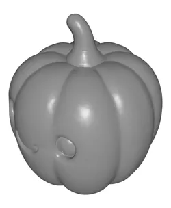 Cute 3D Pumpkin for Halloween