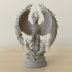 Epic Phoenix Rising Statue – Highly Detailed 3D Printable Model