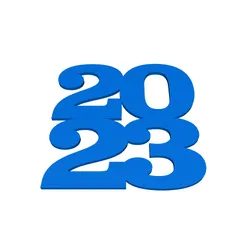 Fișiere pentru imprimante 3D | Fișier 3MF | Absolvire 2023 Tag agățat