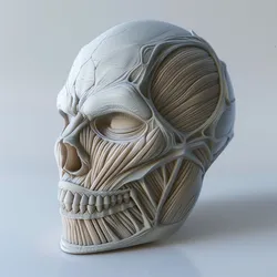 full head, mask model, superhero mask, predator mask, mask STL, face mask, werewolf mask, tribal mask, airsoft mask, mask buckle