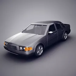 Generic Sedan 3D model