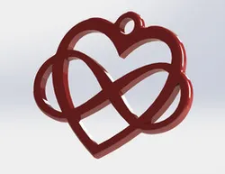Infinity Heart Pendant