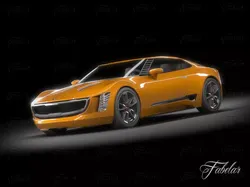 Kia GT4 concept 3D model