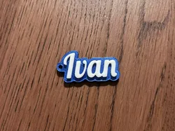 Llavero con nombre Iván - Modelo de impresión 3D gratuito
