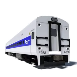 Metro-North Wagon 1 3D model