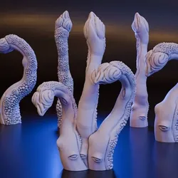Otherworldly Tentacles - Small/Medium Aberrations (DND / TTRPG)