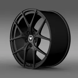 Porsche 991 v gt 2014 rim 3D model