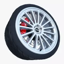 R32 Wheel 3D model