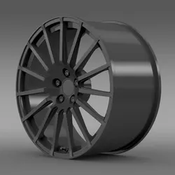 Subaru BRZ STI rim 3D model