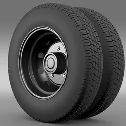 Ashok Leyland wheel2 3D model