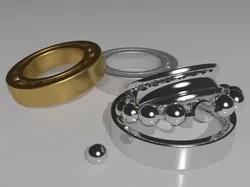 Baering ball bearing 3D model