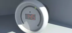 Boost gauge Low-poly 3D model