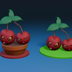 Cherry Bomb Cherry Cherry Bomb Fan Art by Plants VS Zombies