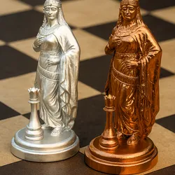 Cleopatra Chess Queen Historical Chess Set - 3D Printable - STL