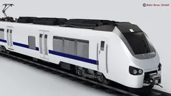 Commuter Train Generic  3D model