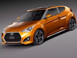 Hyundai Veloster 2016 3D model