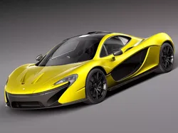 Mclaren P1 2015 3D model