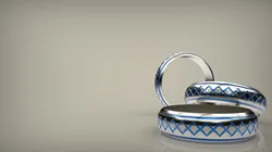 Platinum ring | Ring - iges attached