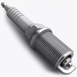 Realistic Spark plug 3D model
