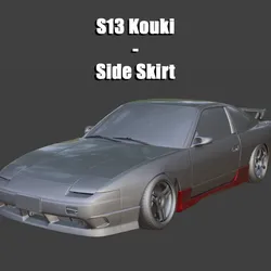 S13 Kouki Side skirt