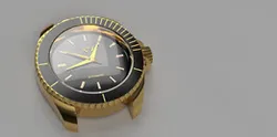 Sub Style Watch Case and Dial