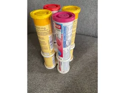Vitamin Brausetabletten halter  /  vitamin effervescent tablet holder