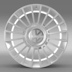 Volkswagen UP  rim 3D model