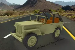 Wilis Jeep 3D model