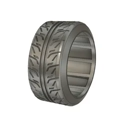 1/24 SCALE BRIDGESTONE RE71R 14" TIRE(TAPER, STRETCH)